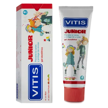 Зубная паста-гель junior VITIS, от 6 лет, 75мл