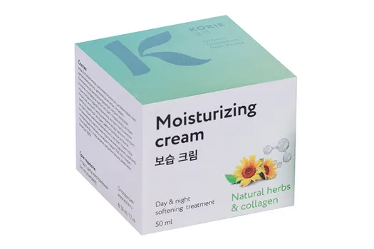 Крем Korie Moisturizing cream д/лица натуральный увлажняющий, 50 мл