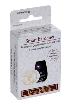 Лак д/ногтей Dona Mirelle Smart hardener Быстрый укрепитель с микроволокнами д/ногтей, 17 мл
