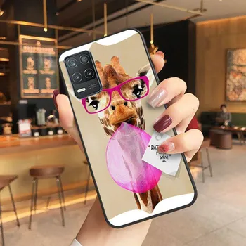 Чехол для телефона Funda Cow Alpaca Zebra Giraffe для oppo Realme 8Pro 6PRO 6i 7pro 9i 9pro C11 C21Y C21 C25Y C25S C3 Q3S XT Case coque Realme 6