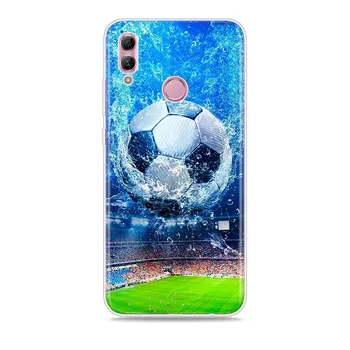Силиконовый чехол «Я люблю огонь футбол» для Honor 30 30S 30i 9 10 9A 9C 9S 9N 10i 10X 9X Lite Pro 5G чехол для телефона Honor 9
