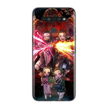 Demon Slayer Kimetsu No Yaiba для LG V60 V50S V50 G8X G8S G8 G7 ThinQ 5G K61 K51S K41S K30 K20 Q60 Q9 Мягкий чехол для телефона LG K20 2019