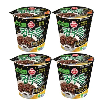 Лапша Ottogi Cup со вкусом соуса из черной фасоли 40,05г (3 варианта) 2PCS