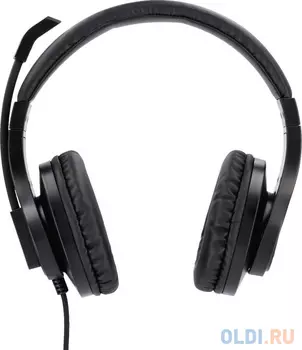 Наушники с микрофоном Hama HS-P300 черный 2м накладные оголовье (00139925)