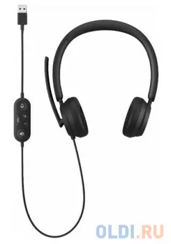 Наушники с микрофоном Microsoft Modern USB Headset For Business черный (6IG-00010)