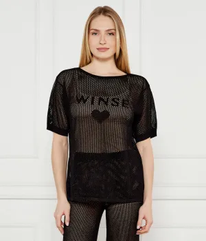 Футболка Twinset U&B Loose Fit, черный
