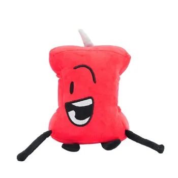 Bfdi Plushie Battle for Dream Island Плюшевая игрушка Мягкая кукла-животное Leafy Firey Pen - 30om ;
