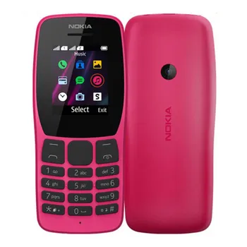 Восстановленный Nokia Оригинальный Nokia 110 (2019) Мобильный телефон с двумя SIM-картами