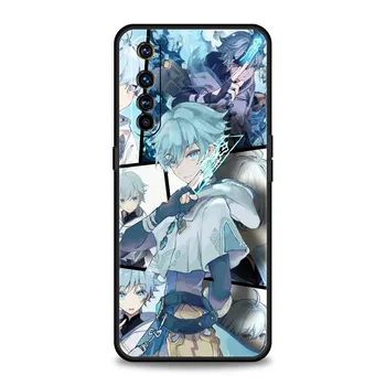 Чехол для телефона Genshin Impact для Realme 11 10 9 8 5G 7 6 GT2 Pro Plus C21 C11 C25 C35 для Realme GT Neo 2 3 3T Мягкий силиконовый чехол Realme C11