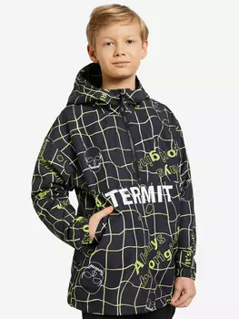 Ветровка для мальчиков Termit, Черный, размер 158