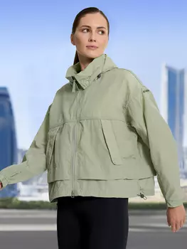 Ветровка женская Columbia Paracutie II Windbreaker, Зеленый