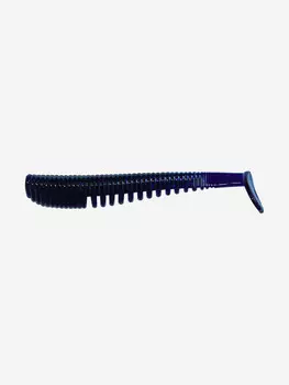 Виброхвост SANSAN VIBRO BRUNA 100, Col. 04 VIOLET, Синий