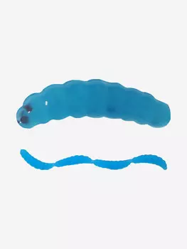 Виброхвост SANSAN WORM OPARYSH 15 (Col. 07 SKY), Голубой