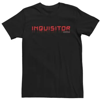 Мужская футболка с логотипом Star Wars Inquisitor Licensed Character