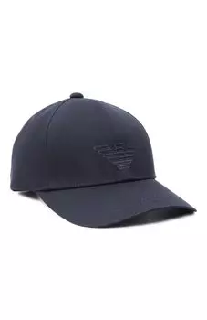 Хлопковая бейсболка Emporio Armani