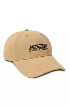 Хлопковая бейсболка Moschino