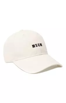 Хлопковая бейсболка MSGM