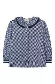 Хлопковая блузка Gucci