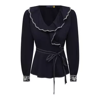 Хлопковая блузка Polo Ralph Lauren