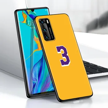 Basketball Number 23 Case for Huawei P30 P Smart Z P40 Lite E P20 Y6 Y7 Y9 2019 Honor 8X Play 9A 50 20 9X Pro Black Soft Cover Huawei P30