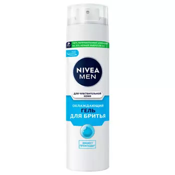 Гель для бритья Nivea 200мл охлаждающий для чувствительной кожи