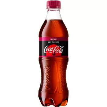 Газированный напиток Coca-Cola черри Zero 0,5л пл/б