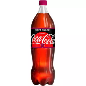 Газированный напиток Coca-Cola черри Zero 0,9л пл/б