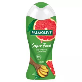Гель для душа Palmolive 250 мл Super Food Грейпфрут и Сок Имбиря