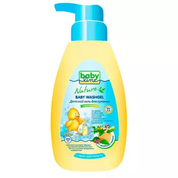 Гель для купания Babyline 260мл с целебными травами