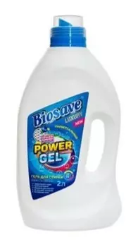 Гель для стирки Biosave бархат люкс 2 л свежесть океана