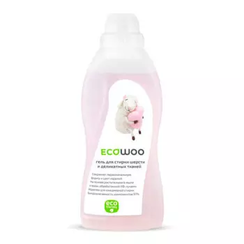 Гель для стирки EcoWoo 700мл для шерсти и деликатных тканей е088187