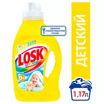 Гель для стирки лоск 1.17 л детский