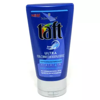 Гель для укладки волос Taft 150мл эффект мокрых волос