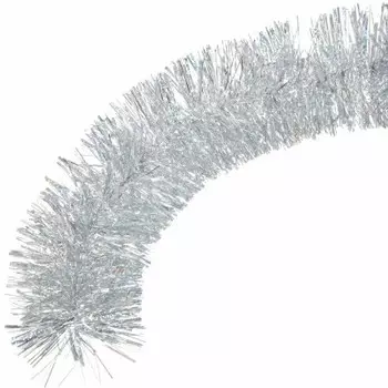 Гирлянда елочная XMAS Dream 4слоя 1,8м серебро с белым