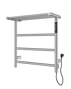 Полотенцесушитель электрический Wonzon & Woghand WW-AL402-BR никель