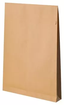 Пакет крафт В4 стрип Gusset 250х353х40 130г 200шт/уп