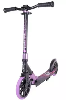 Самокат TechTeam Comfort 210R 2022 черно-фиолетовый