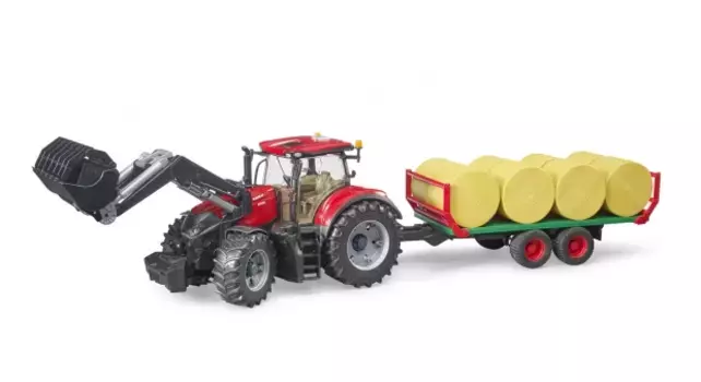 Трактор Case IH Optum 300CVX с погрузчиком