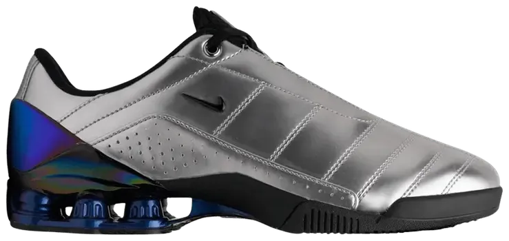 Кроссовки Nike Maha x Wmns Total 90 Secutor Shox Magia 'Metallic Silver Black', серебряный