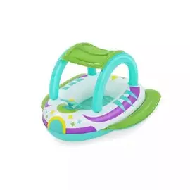 Игрушка для плавания 112х107 см, Bestway, Лодка Космический корабль, от 3 лет, 34149