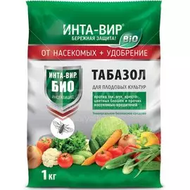 Инсектицид Табазол, от различных видов насекомых, порошок, 1 кг, Инта-вир