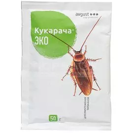 Инсектицид Кукарача ЭКО, от тараканов, гранулы, 50 г, Avgust