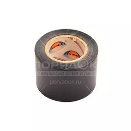 Изолента ПВХ, 15 мм, черная, 7.5 м, Ермак, 672-011