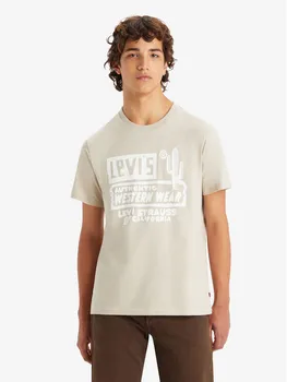 Футболка стандартного кроя Levi's, бежевый