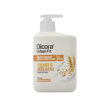 DICORA URBAN FIT Жидкое крем-мыло Протеины Йогурта и Овес 500.0