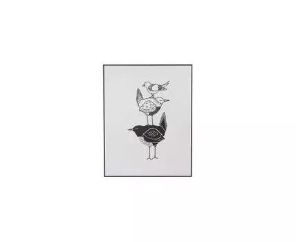 Постер Birds (Бежевый, 2)