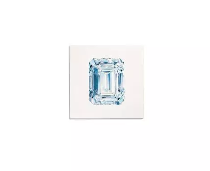 Постер BLUE SAPHIRE (Голубой, 21)