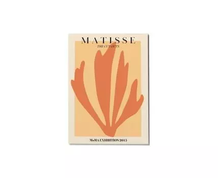 Постер MATISSE CUT-OUTS ORANGE - 70x100 см