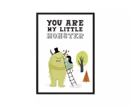 Постер Монстр Little monster