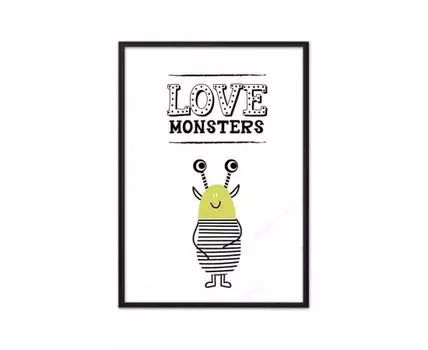 Постер Монстр Love monsters